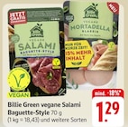 vegane Salami Baguette-Style oder Mortadella Klassik bei EDEKA im Großbettlingen Prospekt für 1,29 €