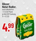 Radler im Trinkgut Prospekt Natur-Radler von Gösser im aktuellen Trinkgut Prospekt für 4,99 €