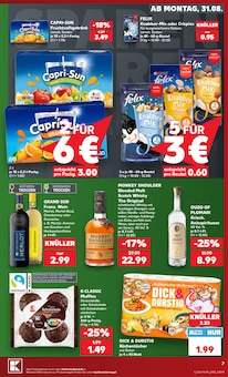 Ouzo Angebot im Kaufland Prospekt, gültig von 31.08.2026 bis 02.09.2026 Ouzo Angebot im aktuellen Kaufland Prospekt auf Seite 7