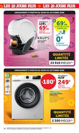 Promos Lave-Linge dans le catalogue "20 JOURS PLUS" de Hyper U Lave-Linge en promo dans le catalogue Hyper U à la page 38