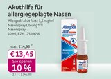 Aktuelle Nasenspray Angebote bei mea - meine apotheke in Mainz Aktuelles Allergodil akut forte Angebot bei mea - meine apotheke in Mainz ab 13,45 €