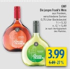 diska - Die jungen Frank'n Wein Angebot im Prospekt Die jungen Frank'n Wein bei diska im Prospekt "" für 3,99 €