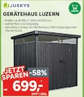 Gerätehaus Luzern im Angebot bei Marktkauf in Görlitz Gerätehaus Luzern Angebote von Juskys bei Marktkauf Görlitz für 699,00 €