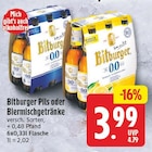 Pils oder Biermischgetränke von Bitburger für 3,99 € bei EDEKA im Angebot Pils oder Biermischgetränke von Bitburger im aktuellen EDEKA Prospekt