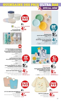 Promotion Assiette dans le prospectus Hyper U, valable du 19/08/2025 au 31/08/2025 Promo Assiette dans le catalogue Hyper U du moment à la page 15