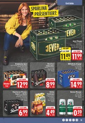Aktueller EDEKA Prospekt mit Bier, "Aktuelle Angebote", Seite 19