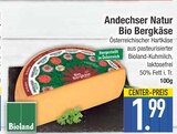 Andechser Natur Bio Bergkäse im EDEKA Prospekt Andechser Natur Bio Bergkäse von Bioland im aktuellen EDEKA Prospekt für 1,99 €