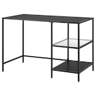 Schreibtisch schwarzbraun/Glas im IKEA Prospekt Schreibtisch schwarzbraun/Glas von VITTSJÖ im aktuellen IKEA Prospekt für 69,99 €