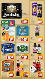 Krombacher im REWE Prospekt in Schwerin Aktueller REWE Prospekt mit Krombacher, "Dein Markt", Seite 18