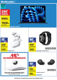Offre Apple Watch dans le catalogue Carrefour du moment à la page 80