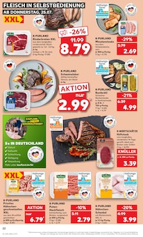 Fleisch im Kaufland Prospekt "Aktuelle Angebote" mit 51 Seiten (Dortmund)