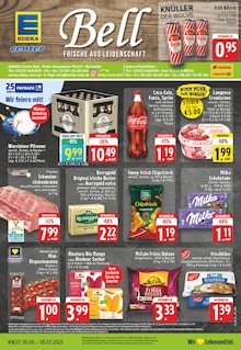 Coca Cola im EDEKA Prospekt "Aktuelle Angebote" mit 28 Seiten (Bornheim)