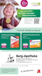 mea - meine apotheke Prospekt für Hildesheim mit 4 Seiten mea - meine apotheke Prospekt für Hildesheim: "Unsere Dezember-Angebote", 4 Seiten, 01.12.2025 - 31.12.2025