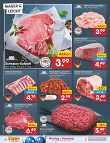 Rindfleisch im Netto Marken-Discount Prospekt "Aktuelle Angebote" mit 59 Seiten (Jena)