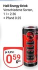 Energy Drink Angebote von Hell bei GLOBUS Salzgitter für 0,59 €