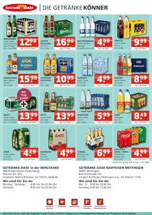 Warsteiner im aktuellen Getränke Oase Prospekt (Ibbenbüren) Warsteiner im Getränke Oase Prospekt "Aktuelle Angebote" mit 2 Seiten (Ibbenbüren)