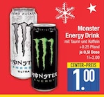 Aktuelles Energy Drink Angebot bei E center in Regensburg ab 1,00 €