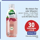 Bio-Volvic-Tee oder Vitamin+ von Volvic für 1,69 € bei EDEKA im Angebot Bio-Volvic-Tee oder Vitamin+ von Volvic im aktuellen EDEKA Prospekt