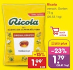 versch. Sorten Angebote von Ricola bei Netto Marken-Discount  für 1,79 €