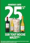 Promo 25 % avantage Carte sur tout Roche Mazet à  dans le catalogue Intermarché Super à Ueberkumen
