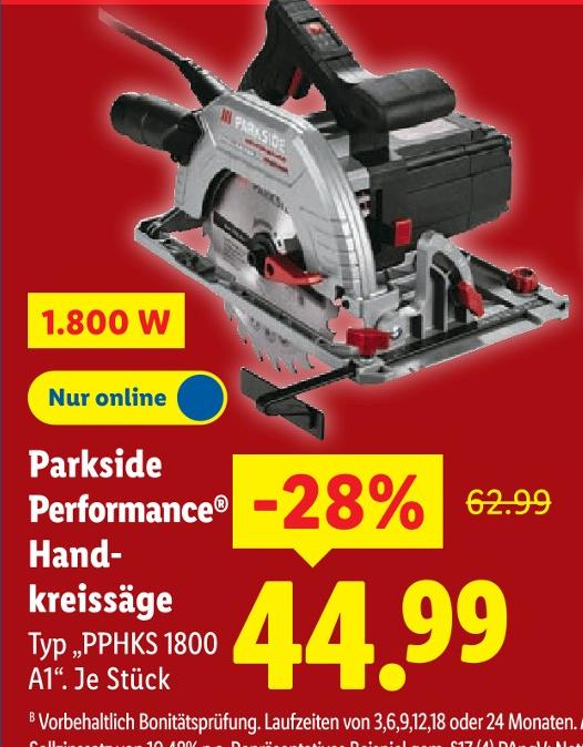 Handkreissäge Typ „PPHKS 1800 A1“