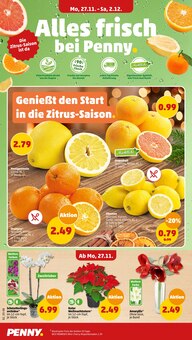 Penny-Markt Prospekt der KW 48 "Wer günstig will, muss Penny." Aktueller Penny-Markt Prospekt "Wer günstig will, muss Penny." Seite 2 von 42 Seiten