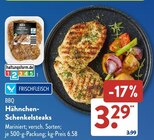 Aktuelle Steak Angebote bei ALDI SÜD in Regensburg Aktuelles Hähnchen-Schenkelsteaks Angebot bei ALDI SÜD in Regensburg ab 3,29 €