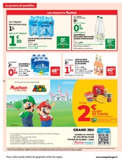 Promos Eau Minérale dans le catalogue "LE GOÛT DU RÉCONFORT" de Auchan Hypermarché Eau Minérale en promo dans le catalogue Auchan Hypermarché à la page 42