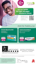 mea - meine apotheke Prospekt für Brüggen: "Unsere Juni-Angebote", 4 Seiten, 01.06.2026 - 30.06.2026