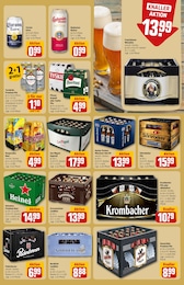 Franziskaner Weissbier Angebot & Preis im aktuellen REWE Prospekt Franziskaner Weissbier Angebot im aktuellen REWE Prospekt auf Seite 17