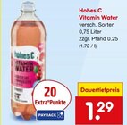 Aktuelles Vitamin Water Angebot bei Netto Marken-Discount in Duisburg ab 1,29 €
