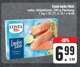 EDEKA Wirsberg - Lachs Filets Angebot im Prospekt Lachs Filets bei EDEKA im Wirsberg Prospekt für 6,99 €
