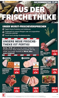 Hackfleisch im aktuellen Kaufland Prospekt (Köln) Hackfleisch im Kaufland Prospekt "Hier bin ich richtig" mit 78 Seiten (Köln)
