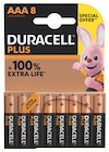 8 piles plus 100% aa ou aaa - DURACELL en promo chez Bureau Vallée Neuilly-sur-Seine à 4,99 €