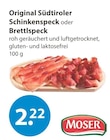 Original Südtiroler Schinkenspeck bei V-Markt im Rottenburg Prospekt für 2,22 €