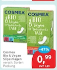 Bio & Vegan Slipeinlagen Normal 60 ohne Duft von Cosmea für 0,99 € bei budni im Angebot Bio & Vegan Slipeinlagen Normal 60 ohne Duft von Cosmea im aktuellen budni Prospekt