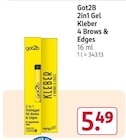 2in1 Gel Kleber 4 Brows & Edges Angebote von Got2B bei Rossmann Hagen für 5,49 €