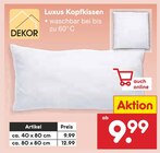 Aktuelle Kopfkissen Angebote bei Netto Marken-Discount in Fürth Aktuelles Luxus Kopfkissen Angebot bei Netto Marken-Discount in Fürth ab 9,99 €
