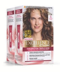 Soins corporels - L'ORÉAL PARIS dans le catalogue Carrefour Coloration Excellence Crème - L'ORÉAL PARIS à 10,76 € en promo chez Carrefour