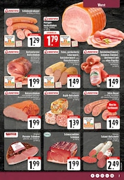 Zwiebelmettwurst Angebot & Preis im aktuellen EDEKA Prospekt Zwiebelmettwurst Angebot im aktuellen EDEKA Prospekt auf Seite 7