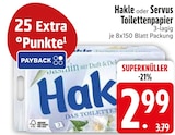 Toilettenpapier von Hakle im aktuellen EDEKA Prospekt für 2,99 €