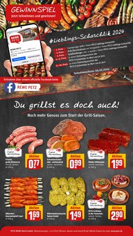 Grillfleisch im REWE Prospekt "Dein Markt" mit 32 Seiten (Siegen (Universitätsstadt))