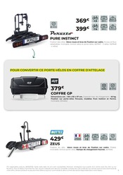 Promos Coffre De Toit dans le catalogue "LE GUIDE PORTE-VÉLOS" de Feu Vert Coffre De Toit en promo dans le catalogue Feu Vert à la page 8