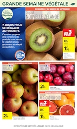 Prix et réduction Kiwi dans le prospectus Carrefour en cours Offre Kiwi dans le catalogue Carrefour du moment à la page 41