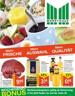 Marktkauf Prospekt "Aktuelle Angebote", 42 Seiten, für Notzingen, 24.02.2020 - 29.02.2020 Marktkauf Prospekt "Aktuelle Angebote", 42 Seiten, für Notzingen, 24.02.2020 - 29.02.2020