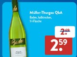 Müller-Thurgau QbA im aktuellen Prospekt bei ALDI SÜD in Abtsgmünd