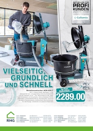 RHG Baucentrum Prospekt: "Für Profis am Bau.", 2 Seiten, 01.01.2026 - 31.01.2026