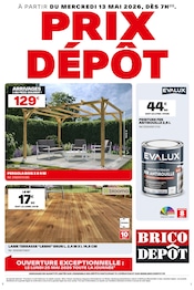 Promos WC dans le catalogue "PRIX DÉPÔT" de Brico Dépôt WC en promo dans le catalogue Brico Dépôt à la page 1