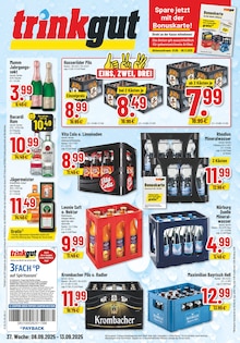 Krombacher im Trinkgut Prospekt "Aktuelle Angebote" mit 6 Seiten (Koblenz)