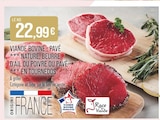 Promo Viande bovine : pavé nature, beurre d'ail ou poivre ou pavé et en tournedos à 22,99 € dans le catalogue Supermarchés Match à Charmes